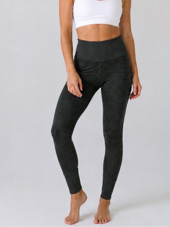 ALO Yoga Pants - Alo Yoga Green High Waist Alosoft Lounge Leggings XXS